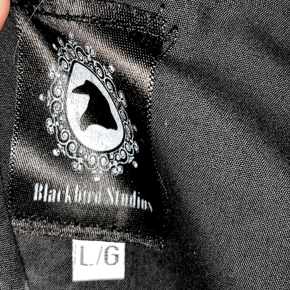 Vintage strapless dress size large - Picture 7 of 7